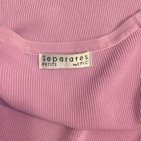 Separated Petite by Epic Mauve 3/4 Sleeve Small - Picture 4 of 4